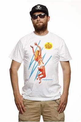 Oficiální kolekce HIGH JUMP trika - Pánské tričko s krátkým rukávem REPRESENT High Jump Cliff diver - R6M-TSS-7002M - M