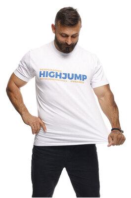 Oficiální kolekce HIGH JUMP trika - Pánské tričko s krátkým rukávem REPRESENT High Jump #WEARE18 - R7M-TSS-1502L - L