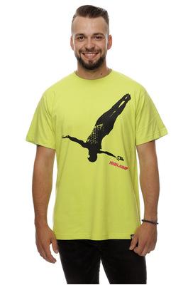 Oficiální kolekce HIGH JUMP trika - Pánské tričko s krátkým rukávem REPRESENT High Jump WATER AIR - R8M-TSS-3105L - L