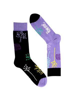 Ponožky Graphix - Dlouhé ponožky REPRESENT GRAPHIX HERBS - R1A-SOC-065837 - S