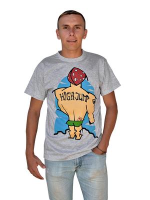 Oficiální kolekce HIGH JUMP trika - Pánské tričko s krátkým rukávem REPRESENT High Jump Vochomůrka - R5M-TSS-1103M - M