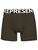 Pánské boxerky SPORT - Pánské boxerky s vytkávanou gumou REPRESENT SPORT KHAKI - R7M-BOX-0408S - S