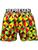 Pánské trenky s vytkávanou gumou EXCLUSIVE MIKE - Pánské trenky s vytkávanou gumou REPRESENT EXCLUSIVE MIKE TRIANGLES - R9M-BOX-0702S - S