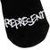 Ponožky krátké - Krátké ponožky REPRESENT SHORT BLACK - R8A-SOC-020137 - S